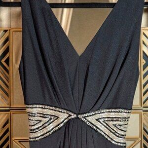 Vintage Art Deco Style Beaded Cocktail Dress
